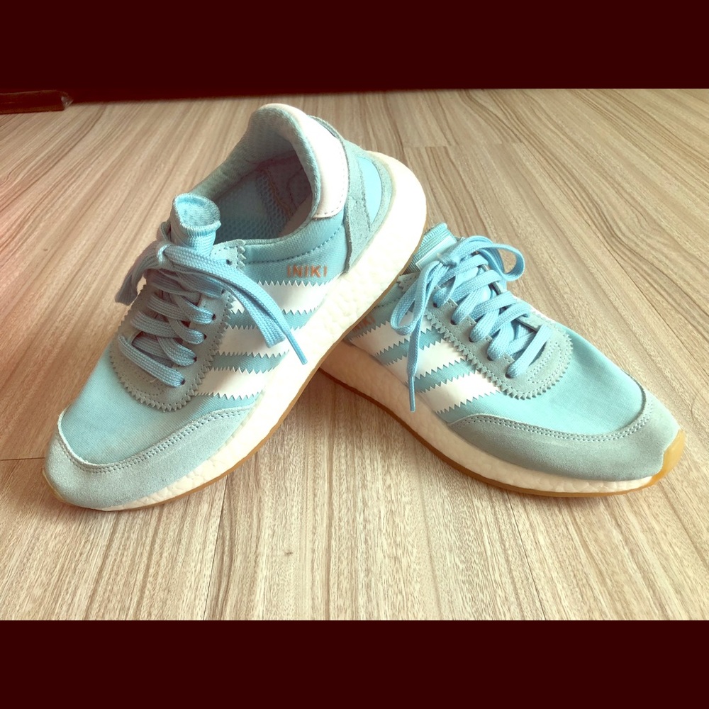 Blue adidas size 5.5